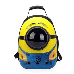 Imagem do Mochila Para Transporte Pet Minion 1832 Gato Cachorro