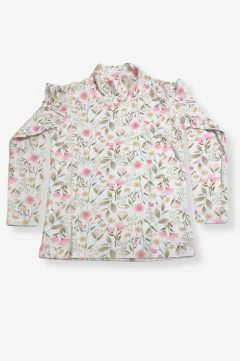 MEDIA POLERA INTERLOCK NIÑA (1147) - GRETTY STORE