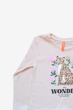 REMERA LEONA NIÑA (1145) - comprar online