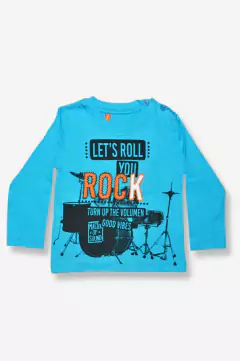 Imagen de REMERA ROCK BEBÉ NIÑO (4291)