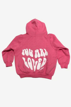 CAMPERA FRISA OVERSIZE LOVED NIÑA (1148) - tienda online