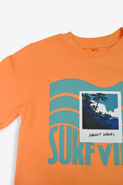 REMERA SURF NIÑO (3339) - GRETTY STORE