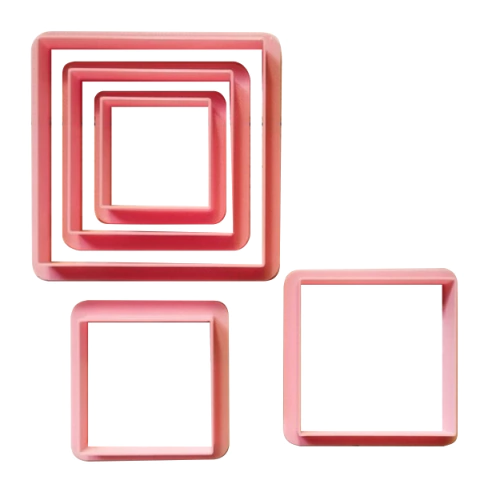 Set cortante cudrados por x5 - comprar online