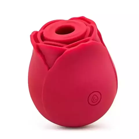 Vibrador Clitoriano Rosa Sugadora Rose Vibrator 10 Ondas De Pressão Recarregável