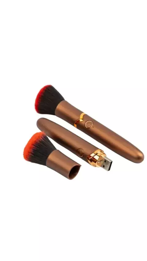 Vibrador de Ponto G em Formato de Pincel Blush 7 Modos Vibração Recarregável