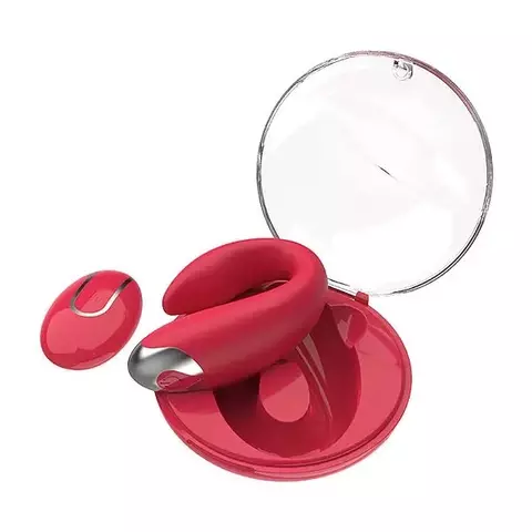 VIBRADOR DE CASAL EM CÁPSULA COM CONTROLE