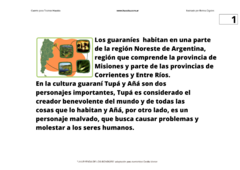 A4 Cuento tamaño A4 (chico) Título "La leyenda de los Isondúes" - Hauska