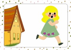 A3 Cuento tamaño A3 (grande) Título "Goldilocks and the 3 bears" - comprar online