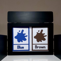 A4 "Colors" Material didáctico en inglés Tamaño A4 - Hauska