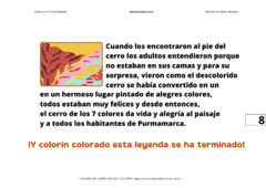 Imagen de A4 Cuento tamaño A4 (chico) Título "La leyenda del Cerro de los 7 colores"