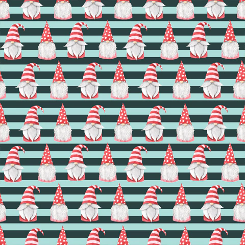 Papeles para origami "Gnomos" (tamaño 15x15 cm, pack x 20 papeles)