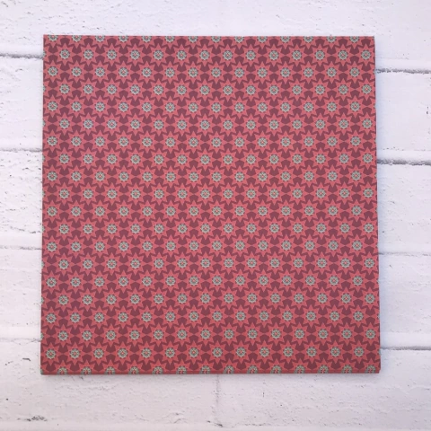 Papeles para origami "Estrella federal " (Simple faz - 15x15 cm- pack x 20 papeles)