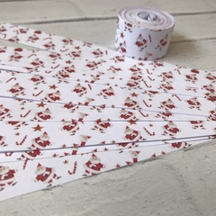Cintas navidenas "Santa" 2x30 cm, 30 unidades