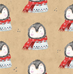 BLOCK SURTIDO "SANTAS MAGICAL FOREST" 10X10 CM 120 PAPELES - FELICIDAD MARKET