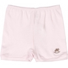 Short de bebê em suedine - rosa claro