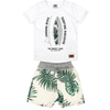 Conjunto infantil menino surfing branco