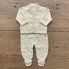 Conjunto Macacão Com Casaco - Amarelo - Loja online de roupa infantil Sheep Baby 
