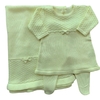 macacao de bebe amarelo com manta