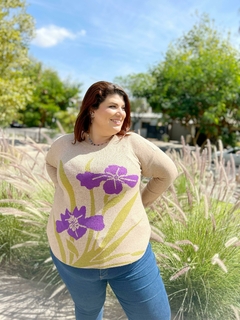 Sweater Rosa - We are Lovers Talles Grandes