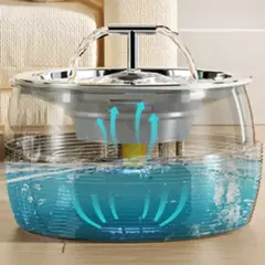 BEBEDERO FUENTE Acero Inoxidable 3L 3LXH01 - Rash-oN