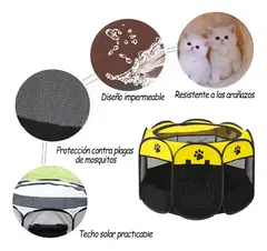 CORRAL PLEGABLE MEDIDAS 90X90X60 - tienda online