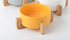 Comedero Bebedero De Cerámica Con Base Perro Gato SYM063 en internet