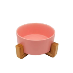 Comedero Bebedero De Cerámica Con Base Perro Gato SYM063 - Rash-oN