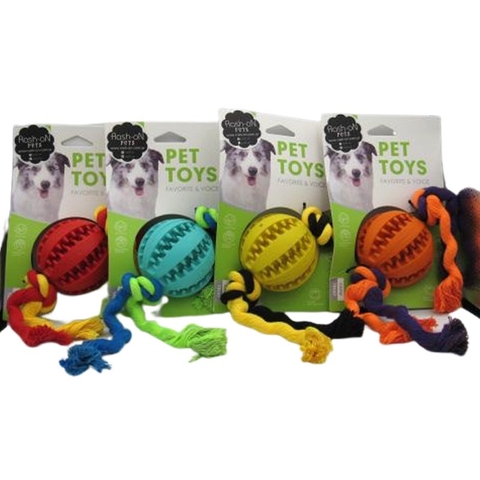 PELOTA DENTAL CON SOGA SD084
