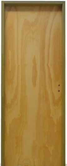 Puerta Placa Marco en Chapa 63x204