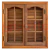 Ventana en madera con postigos 150x110