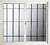 Ventana Aluminio con Reja 150x150