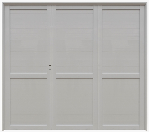 Porton de Aluminio 36mm Ciego