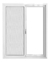 Ventana en Aluminio Herrero con Mosquitero 100x150