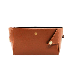 CESTA MITSUE G EM COURO CAMEL - comprar online