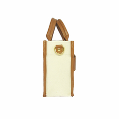 BOLSA MINI TONE EM COURO CAMEL na internet