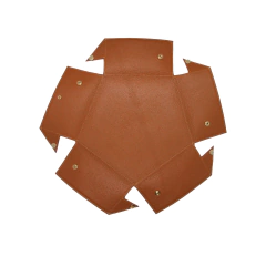 CESTA MITSUE G EM COURO CAMEL - loja online
