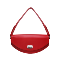 BOLSA MINATO EM COURO VERMELHO - comprar online