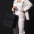 BOLSA TONE EM COURO PRETO - loja online