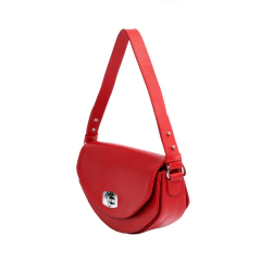 BOLSA MINATO EM COURO VERMELHO na internet