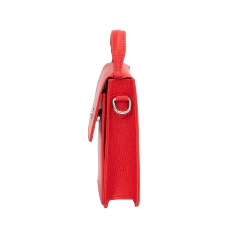 BOLSA HINO EM COURO VERMELHO na internet