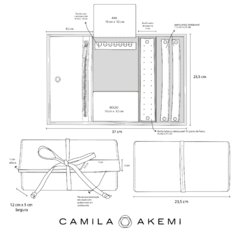 PORTA JOIAS MYOKO OFF-WHITE - Camila Akemi