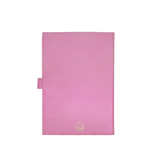 PORTA CADERNETA DE VACINA MINAMI EM COURO ROSA - Camila Akemi