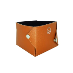 CESTA MITSUE M EM COURO WHISKY (CA) - comprar online