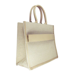 BOLSA TONE EM COURO NUDE E OFF - comprar online