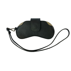 CASE DE ÓCULOS IIZUNA EM COURO PRETO - comprar online