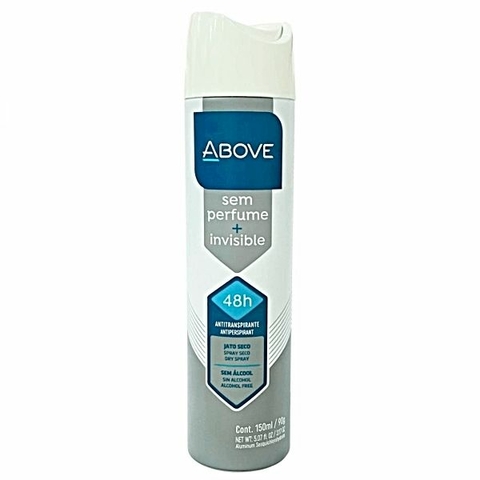 DEO ANT.ABOVE SEM PERFUME INVISIBLE 48H 150ML/90G