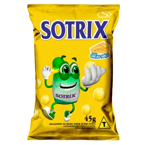 SALG SOTRIX QUEIJO SUICO 40X45G