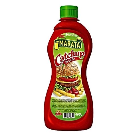 CATCHUP BISNAGA PICANTE 400GR MARATA