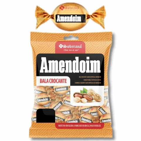 BALA AMENDOIM CROCANTE 500G