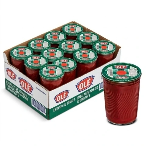 EXTRATO TOMATE COPO 12 UNIDADES 190 GR OLE